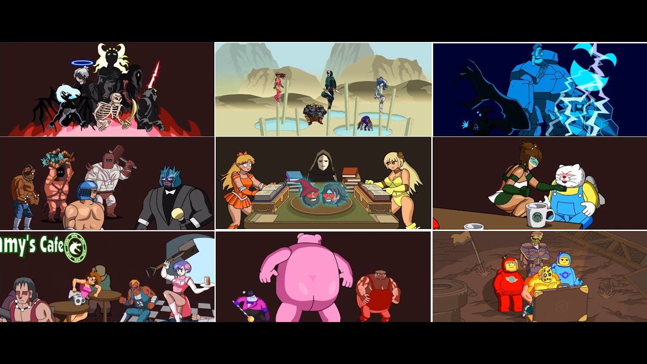 Punch TV All 15 Arcade Endings & How to Unlock #fourfats #punchtv