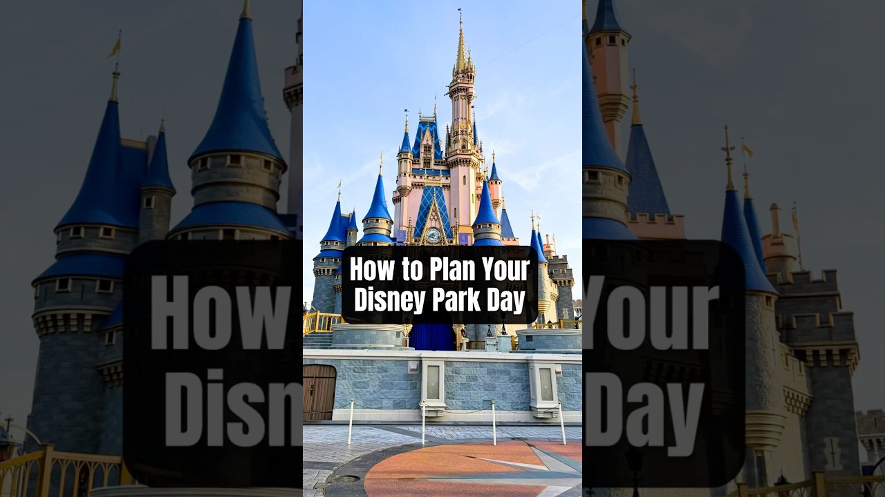 How to plan out your Disney Park day✨ #disneytipsandtricks #disneyparks #disneytrip #disneyvacation