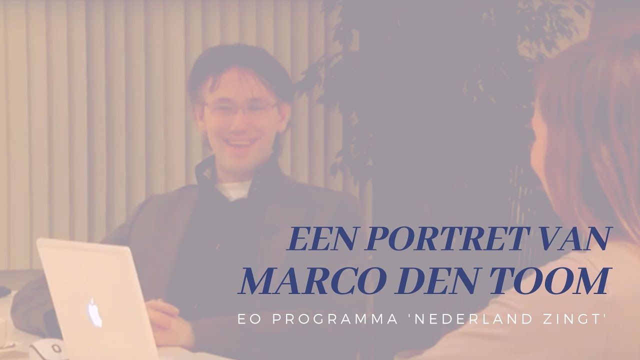 Portret van musicus MARCO DEN TOOM (2012)