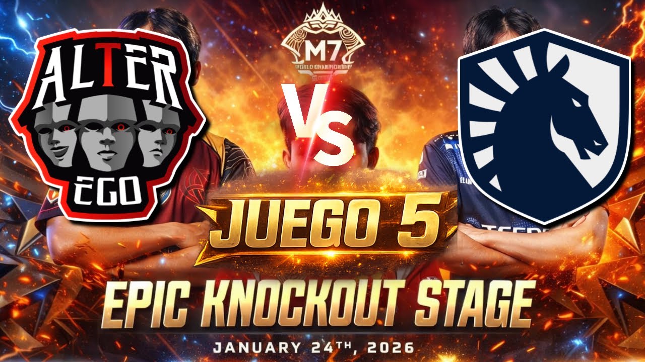 ALTER EGO VS TEAM LIQUID🔥 JUEGO 5 | PELEA DE GALLOS! M7 SOLO UNO LLEGARA A LA FINAL!