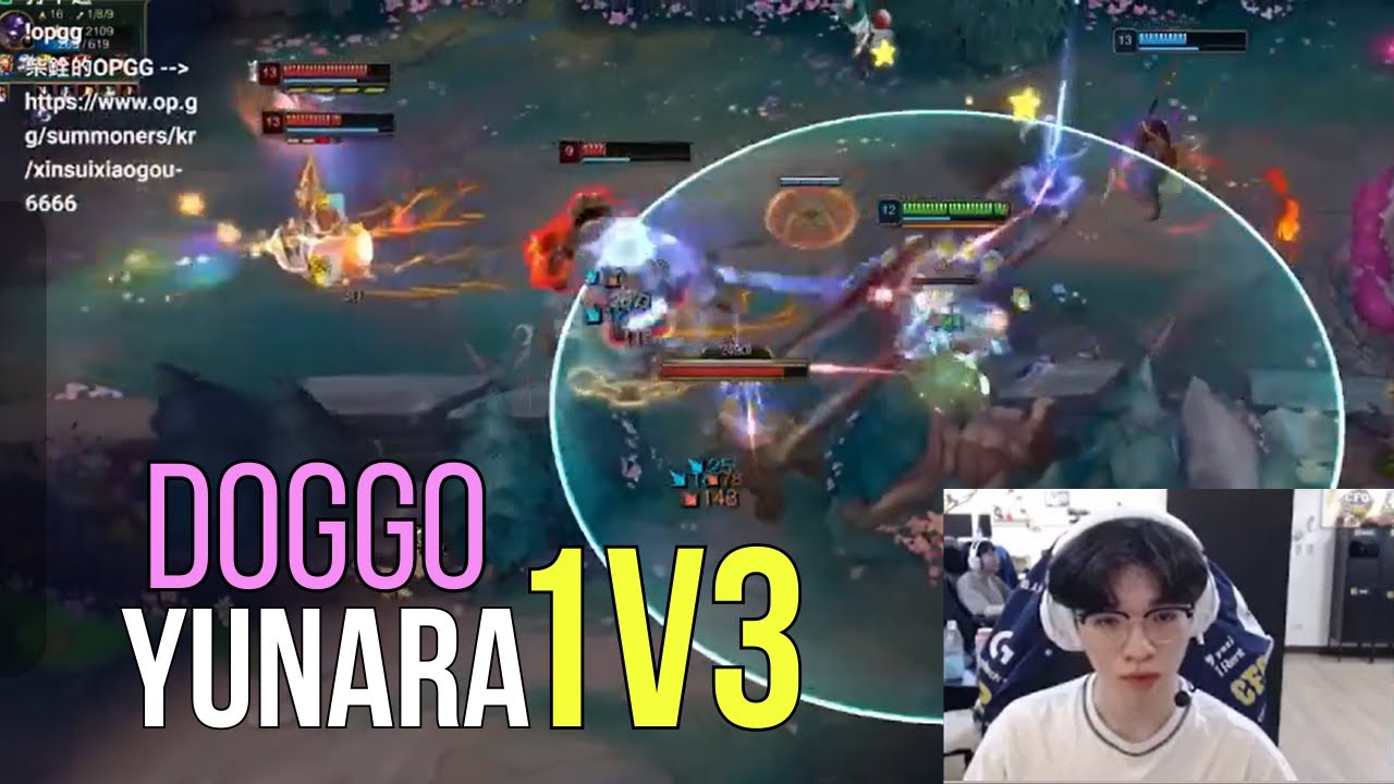 CFO Doggo Stream Yunara Engsub - Smufing KR Challenger