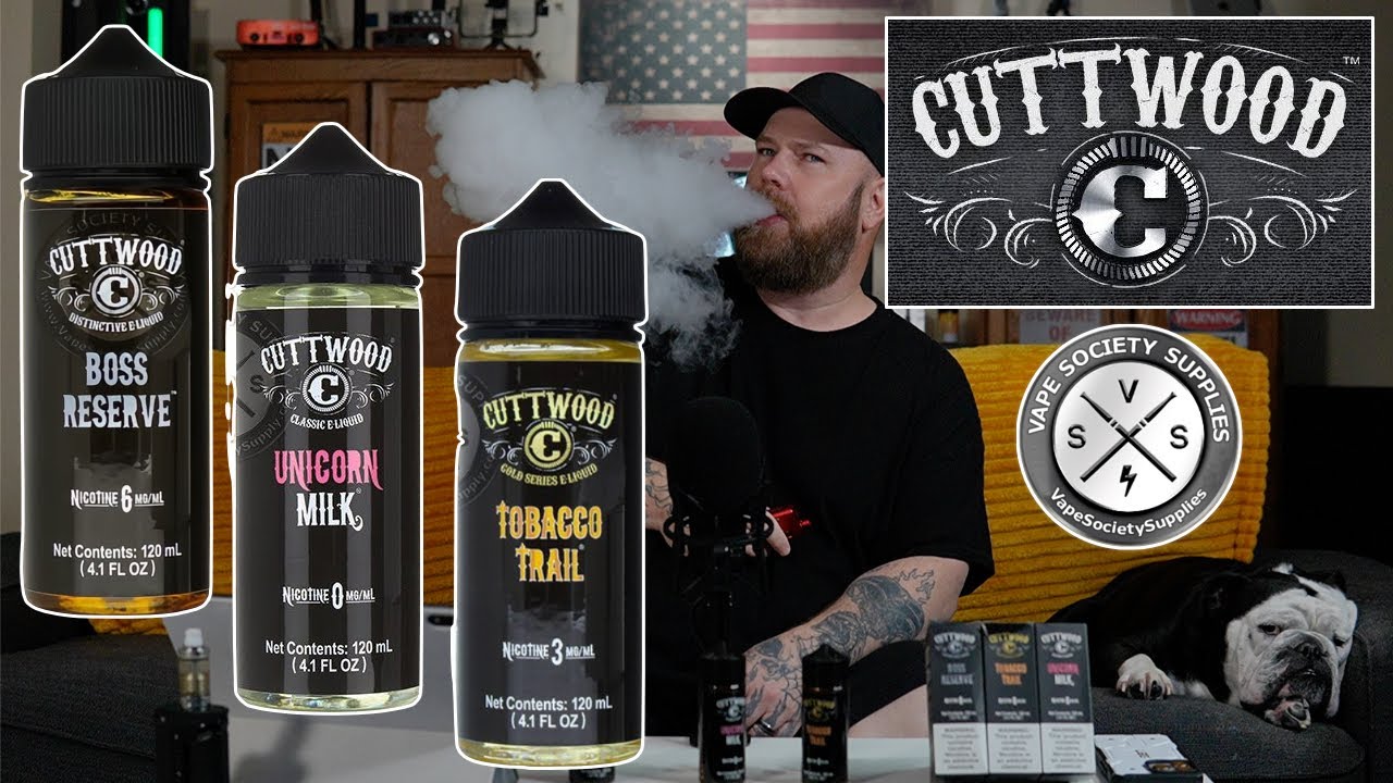 One of my Favorite! CuttWood eLiquids!