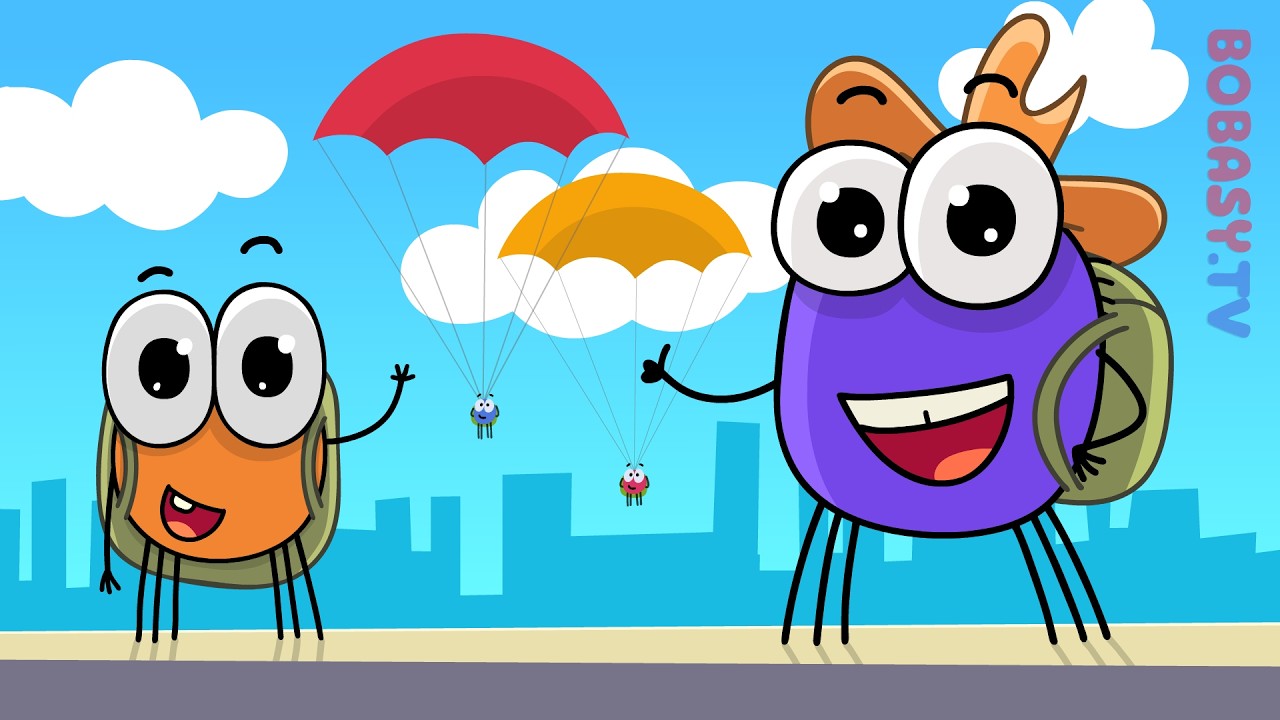 Tyciutki Pajączek 3 - Nowy Teledysk - Piosenki Dla Dzieci - Bobasy TV