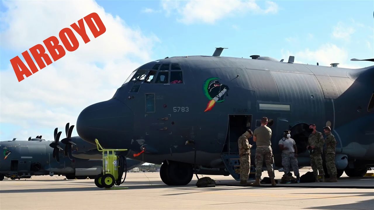 Inside The AC-130J Ghostrider During Training • Eglin Range