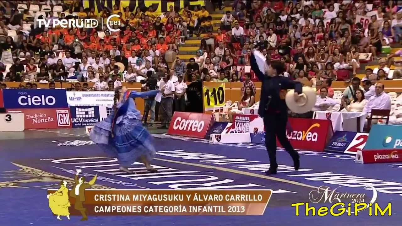 DESPEDIDA CAMPEONES INFANTIL 2013 ( HD ) - 54 CONCURSO NACIONAL DE MARINERA 2014