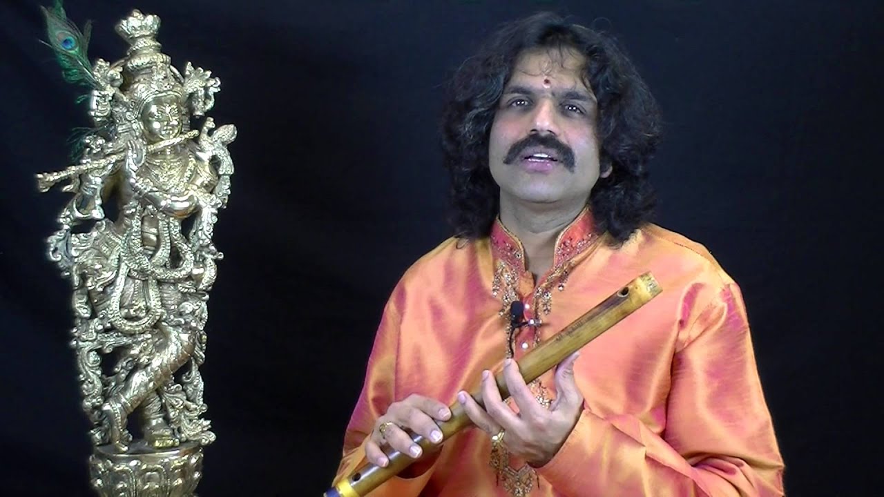 Intro by Flute Raman with Ragas Ananda Bhairavi & Hindolam - Flute Lesson CL84
