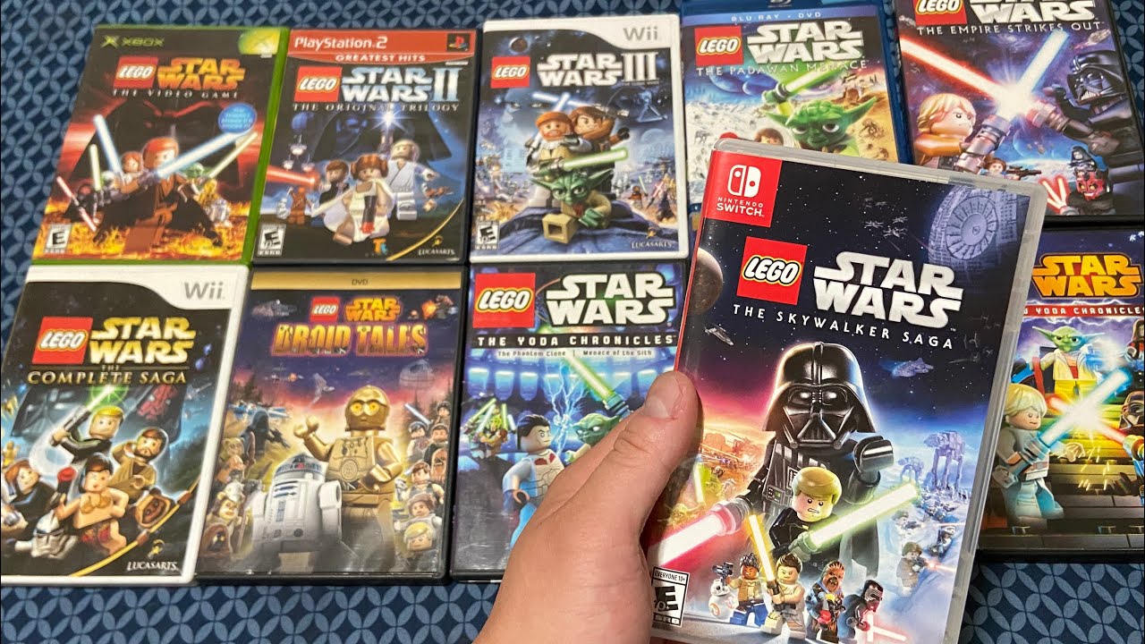 Lego Star Wars Games Collection + Skywalker Saga (Switch) Unboxing