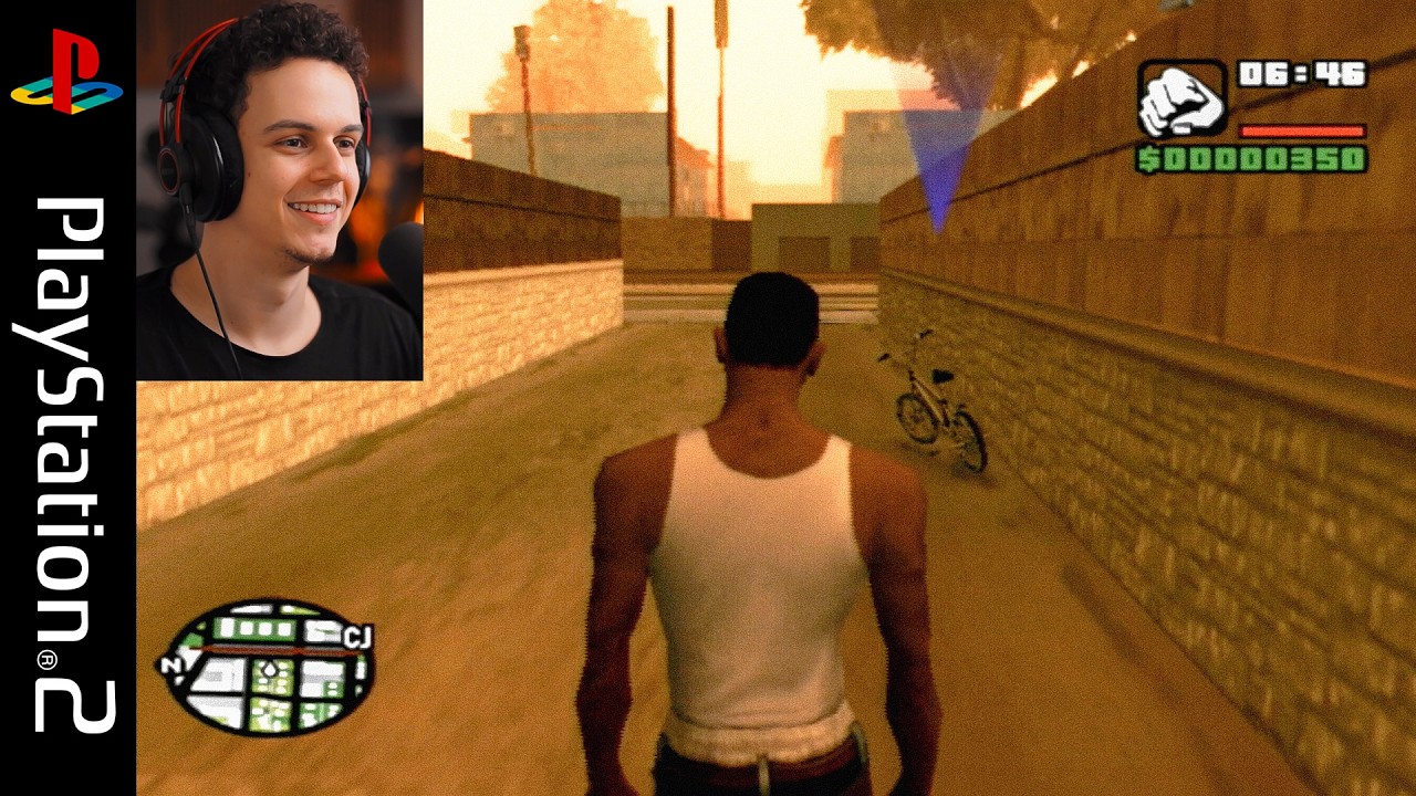 GTA San Andreas no PS2 - 20 ANOS DEPOIS! - Se 💀 o vídeo acaba!