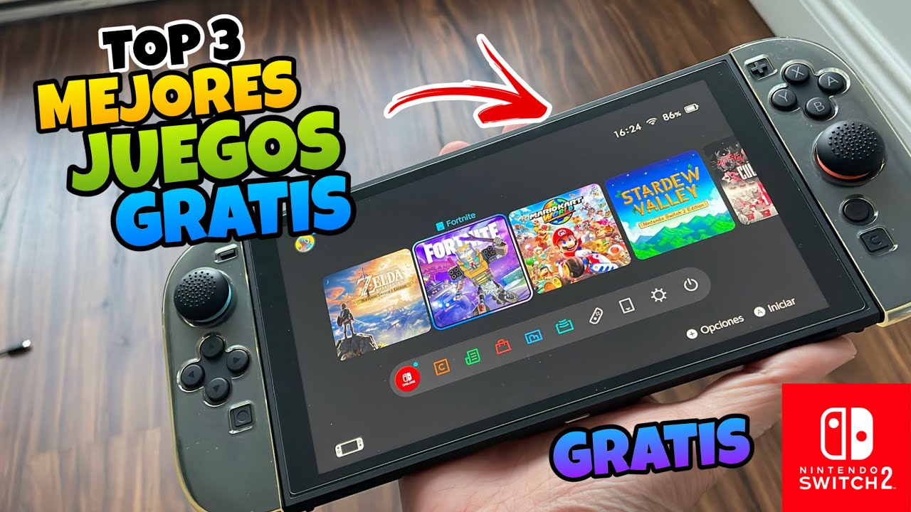 👉 Los 3 MEJORES JUEGOS GRATIS en NINTENDO SWITCH 2 ✅