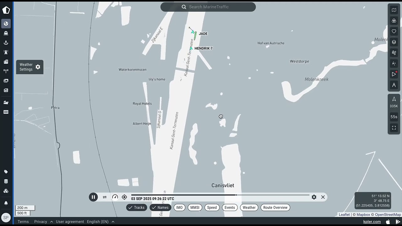 Cargo vessel runs aground in Netherlands