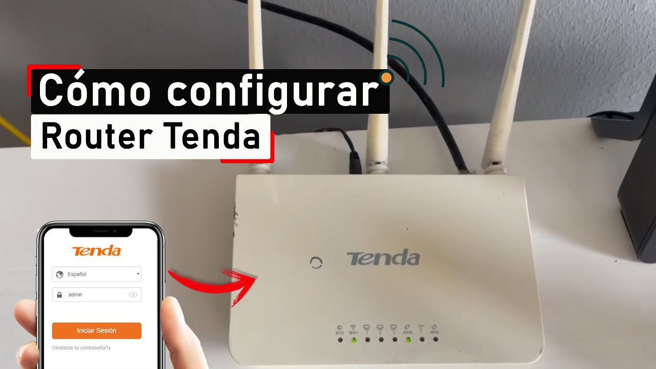CONFIGURAR como REPETIDOR cualquier router TENDA desde el Celular