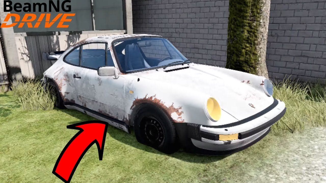 Found An Abandon Porsche 911 (930) Time For Some Restoration - BeamNG Drive RP #122