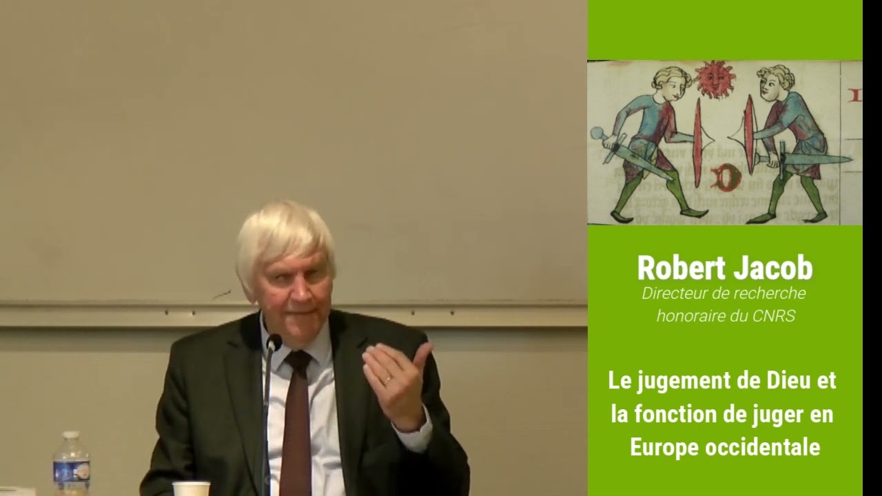 Robert Jacob - Le jugement de Dieu et la fonction de juger en Europe occidentale