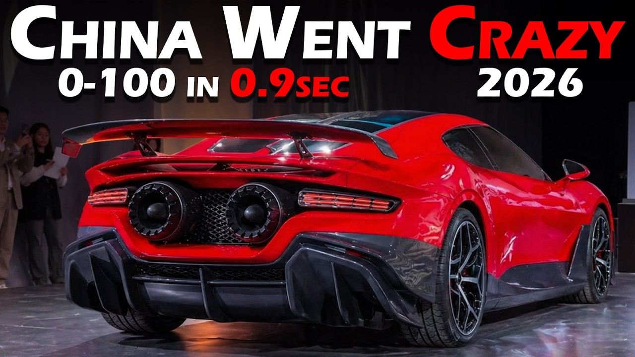 10 автомобилей с Пекинского автосалона 2026 года, на фоне которых Ferrari и Rolls-Royce выглядят ...