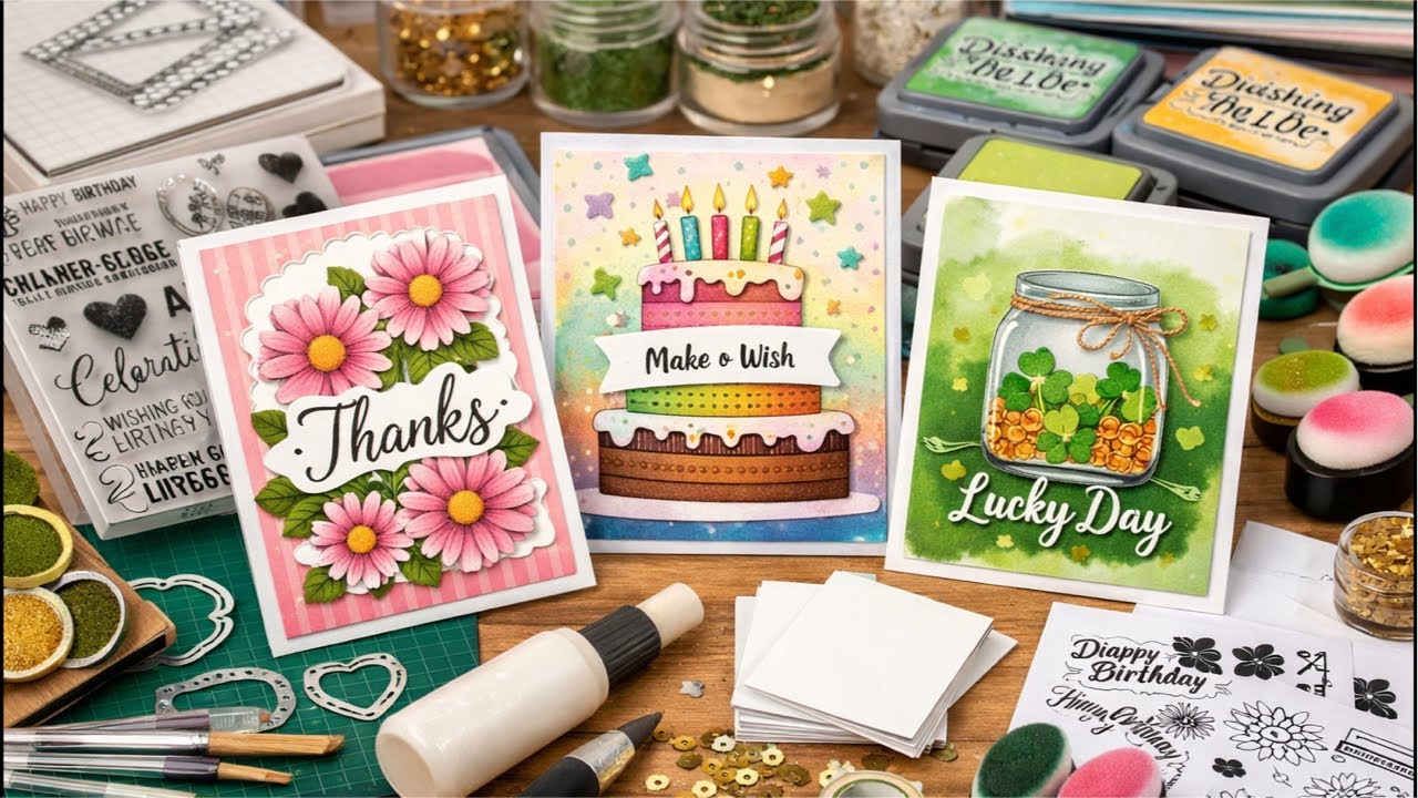 Let’s make a card together with Tilly
