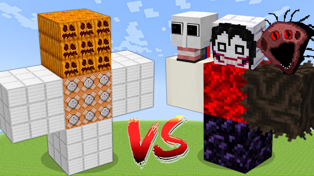 ALPHA MUTANT IRON GOLEM vs All Minecraft Creepypasta Mutant mobs - Minecraft Mob Battle