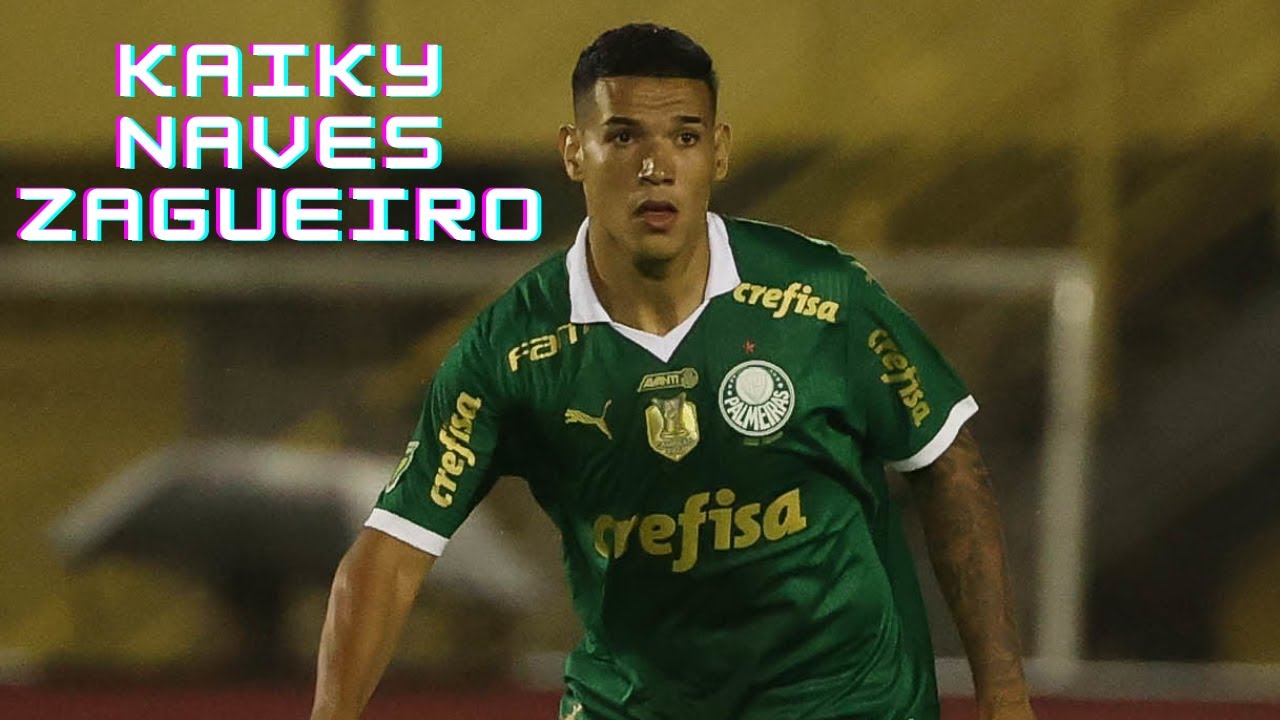 Kaiky Naves | Palmeiras - Passes, Desarmes e Melhores Jogadas do Jovem Zagueiro Palmeirense