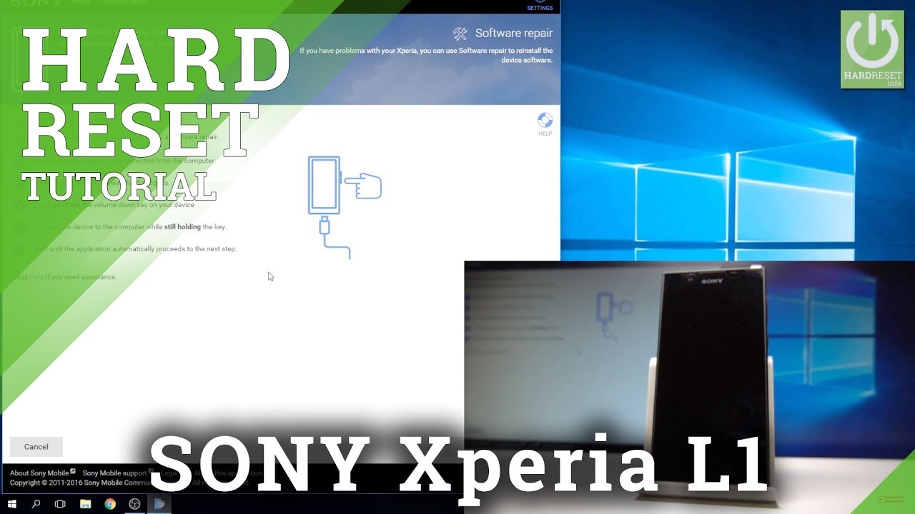 SONY Xperia L1 ОБХОД БЛОКИРОВКИ ЭКРАНА / ЖЕСТКИЙ СБРОС / ПРОШИВКА