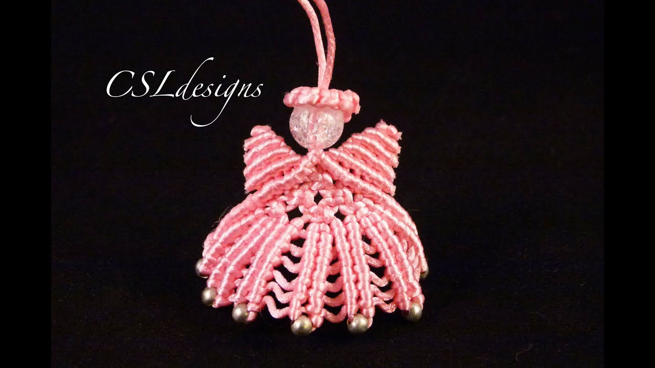 Macrame angel | Christmas