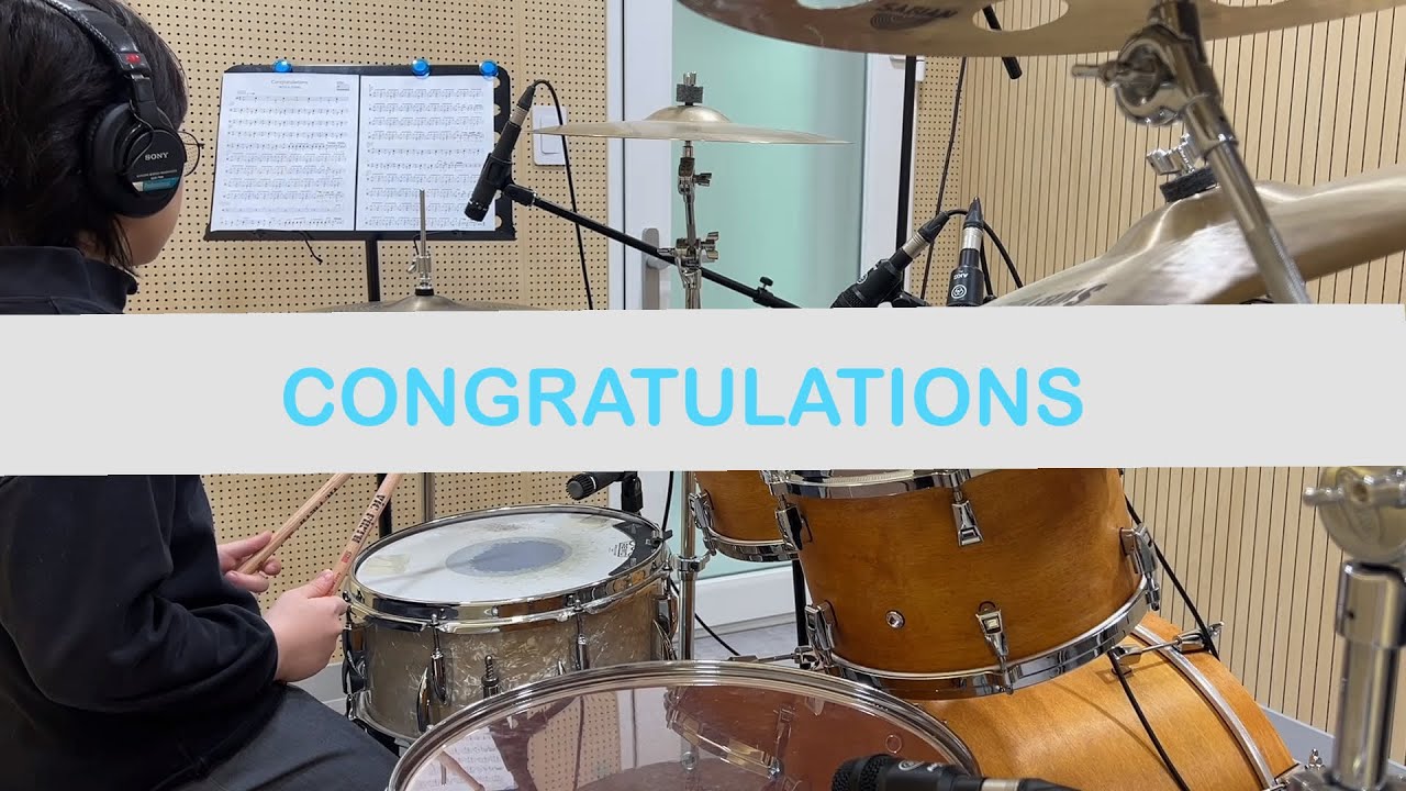 (데이식스) Congratulations - 드럼커버
