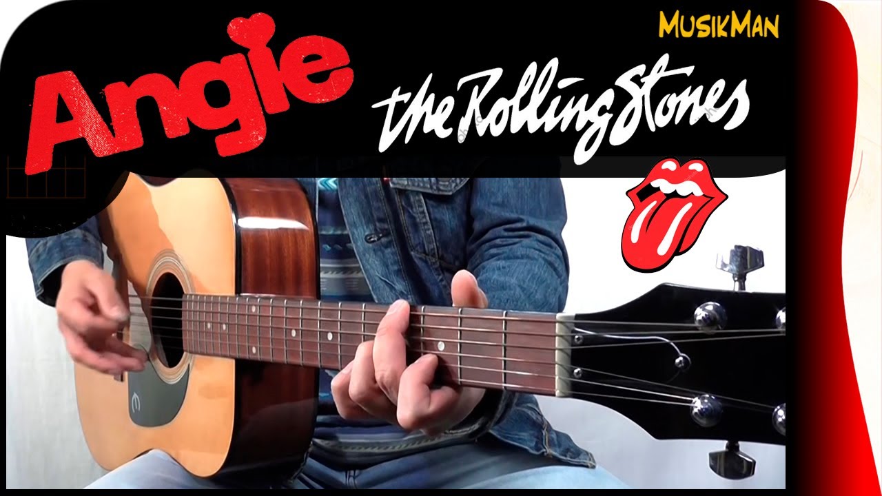 ANGIE 💔 - The Rolling Stones / GUITAR Cover / MusikMan N°198