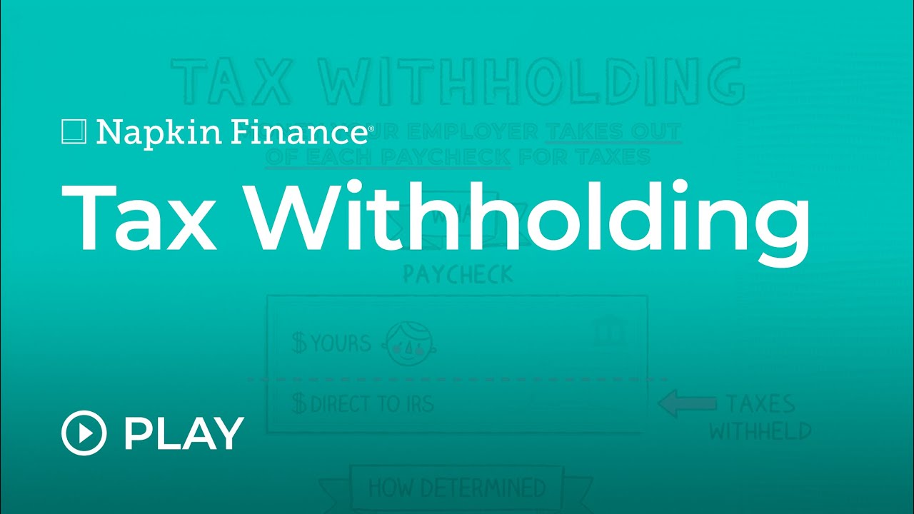 Tax Withholding
