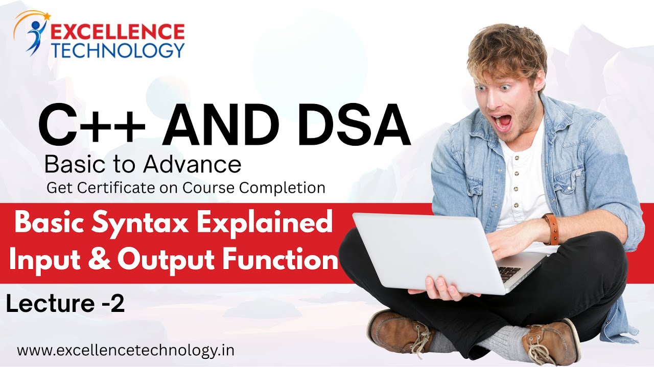 C++ Data Types, Constants & Variables Explained | C++ Full Course | DSA with C++ Tutorial