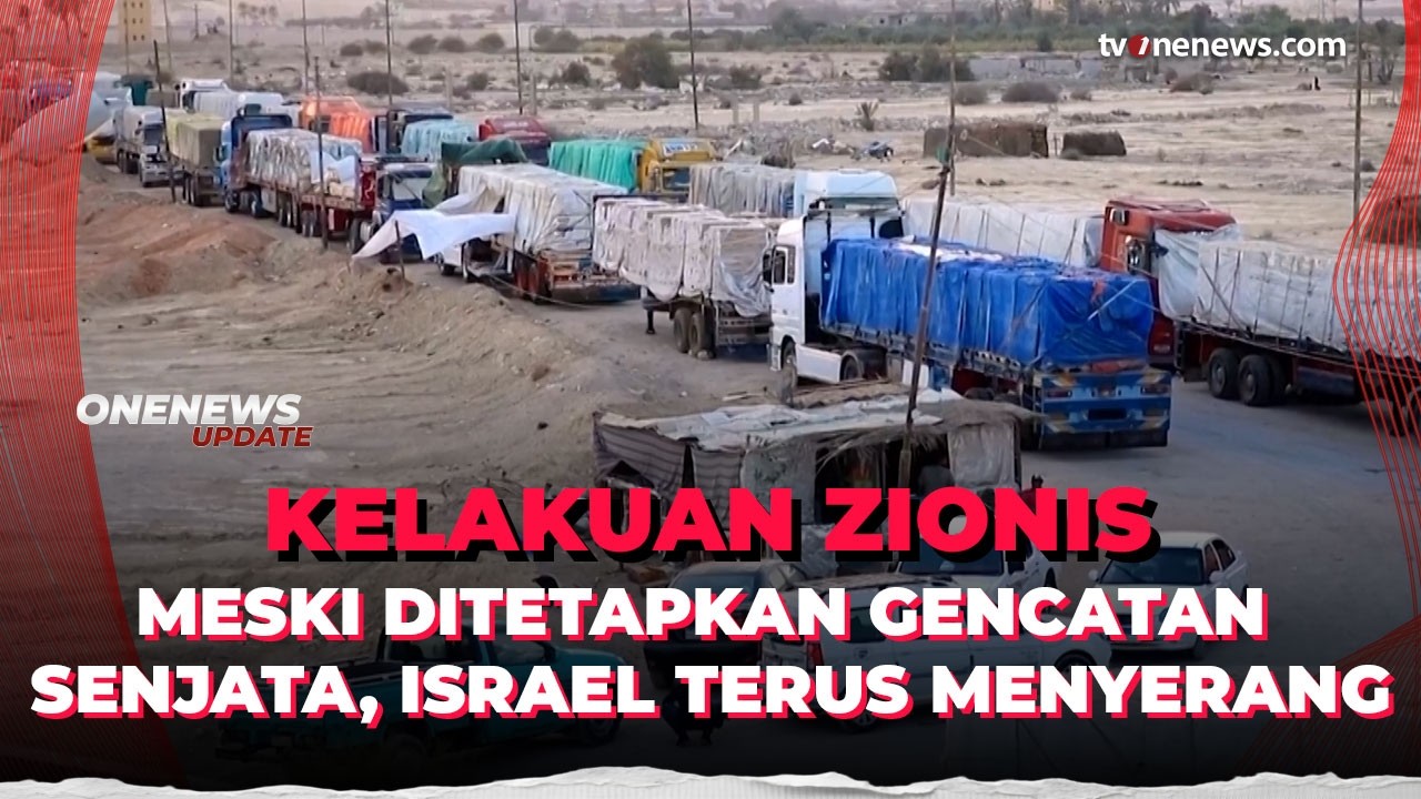 PBB Ungkap Israel Terus Halangi Bantuan Kemanusiaan di Gaza | OneNews Update