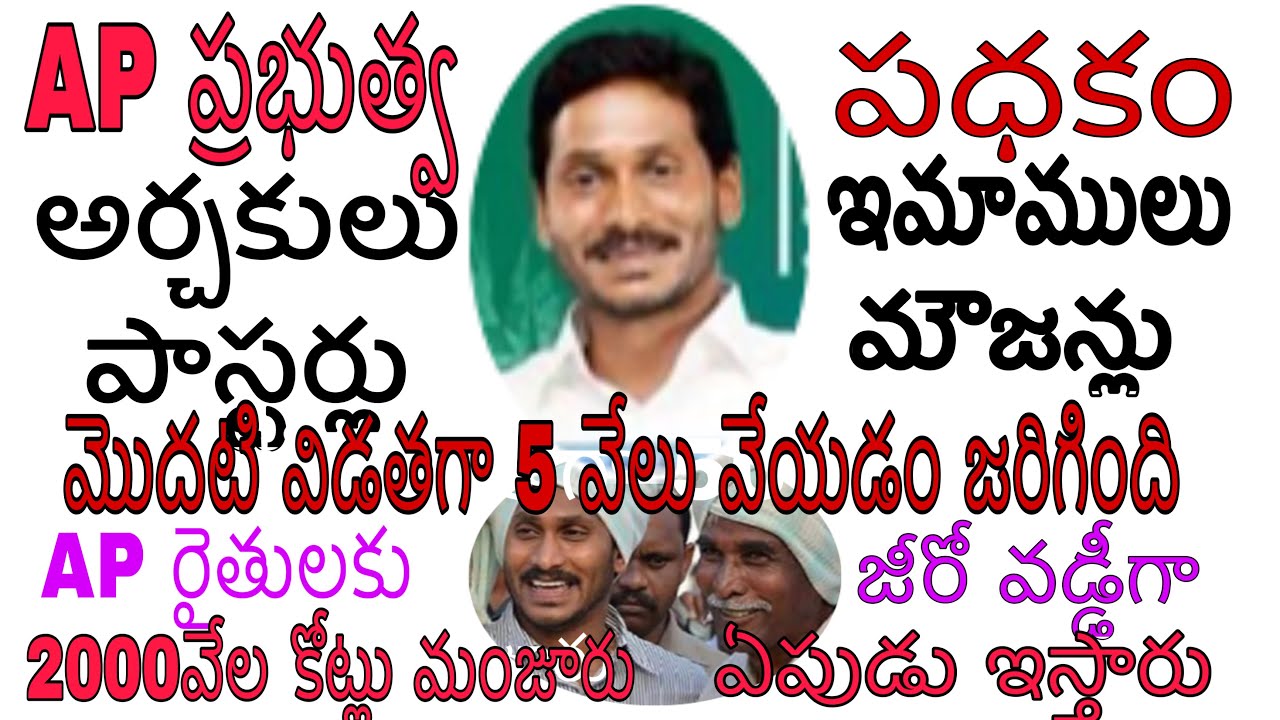 AP YSR Schemes Update || Archakas, Pasters, Mousams, Emams Scheme ||AP Rhythu 0 Vodi Scheme Details