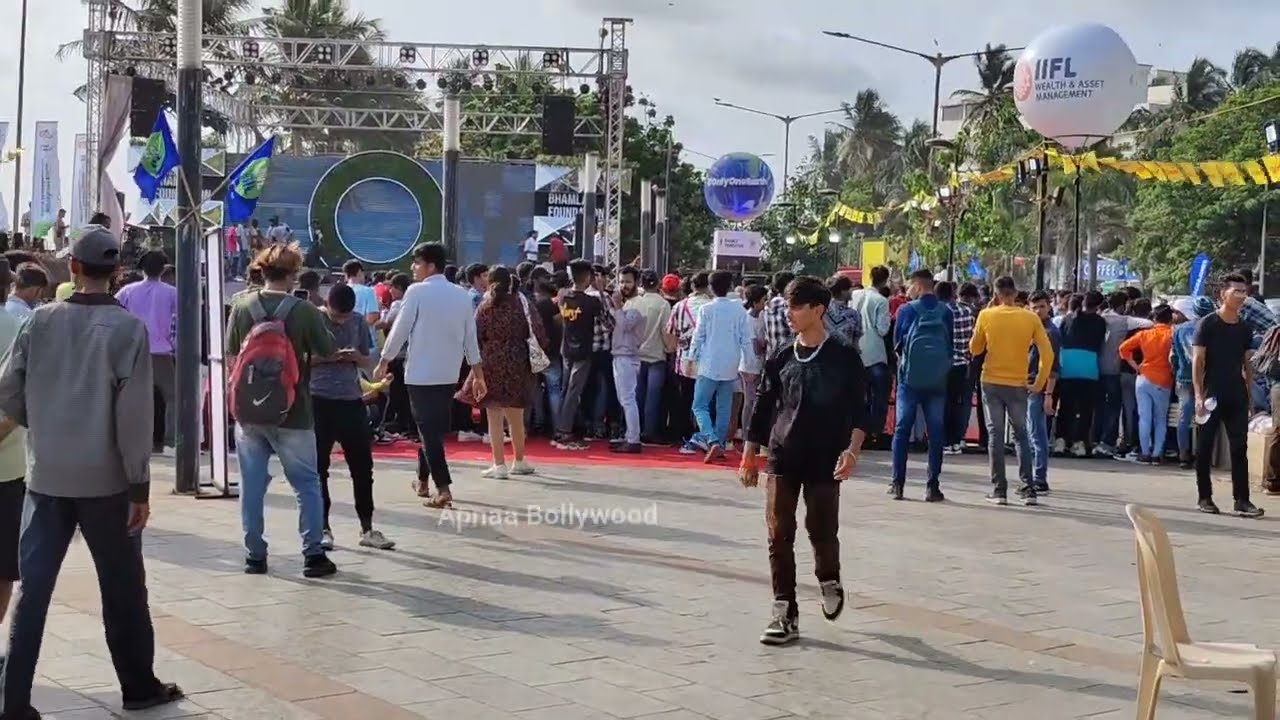 Bamla Foundation world Environmental Day 2022 Celebration at Carter Road in Bandra | Emiway | Aly