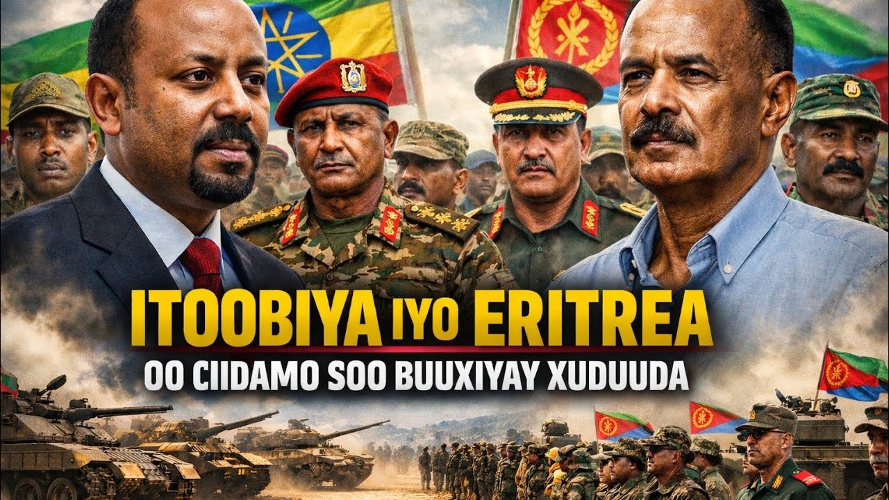 Xiisadda Itoobiya iyo Eritrea oo cirka ku shareertay& Saraakiil ka soo goosatay TPLF....