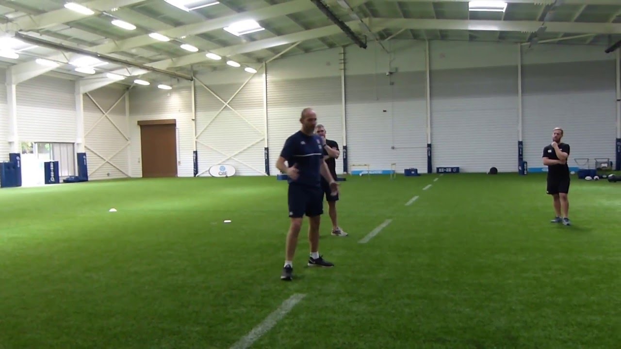 Coaching defence play in rugby union
