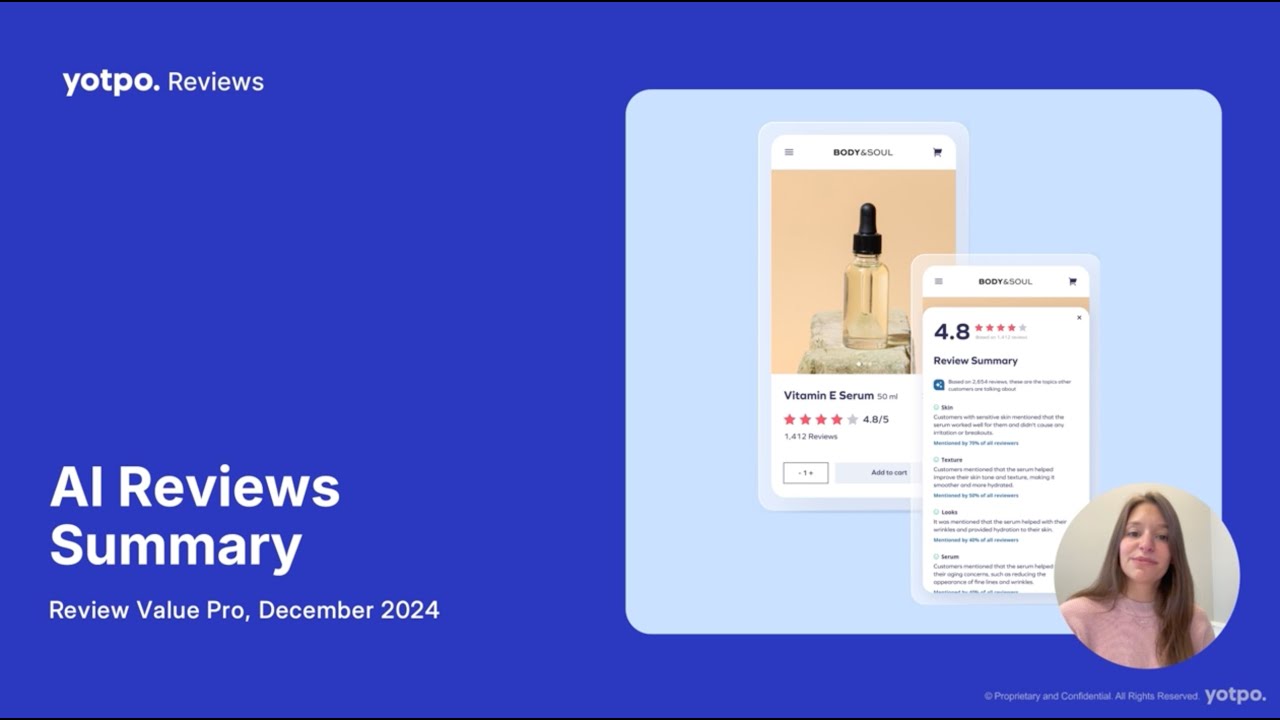 Yotpo Reviews: AI Review Summaries for Higher Conversions