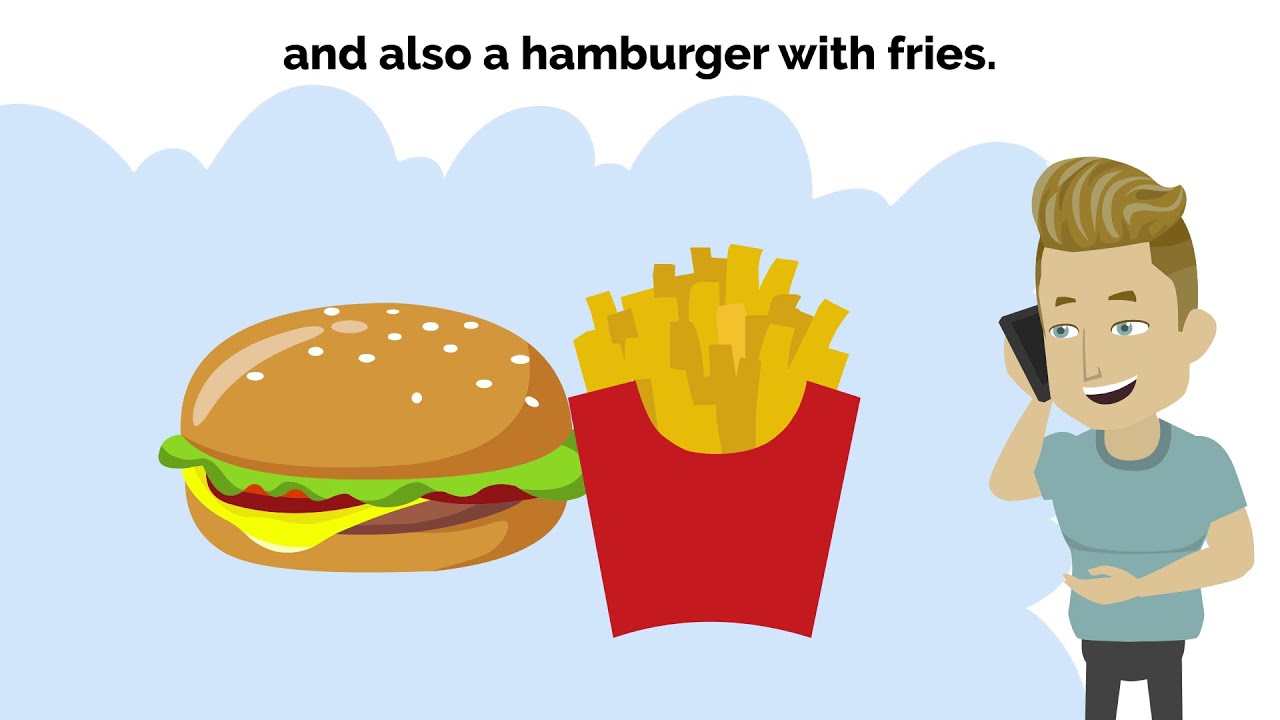 Ordering food in english - Food vocabulary for beginners