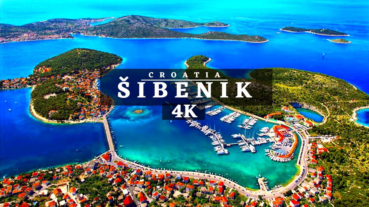 Sibenik, Croatia 4K Drone Footage | Cinematic View With Epic Music | 8K UHD World