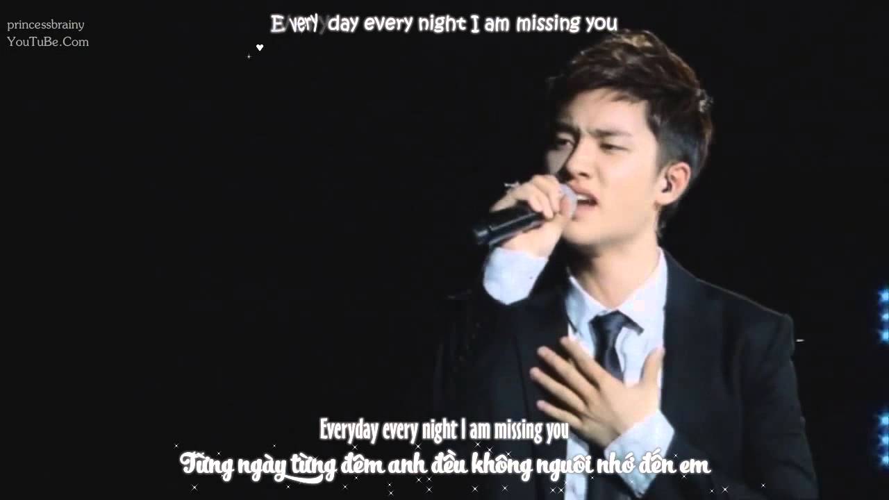 [Vietsub + Kara + Engsub] 120818 Missing you - EXO D.O. & Ryeowook @ DVD SM TOWN live tour in Seoul