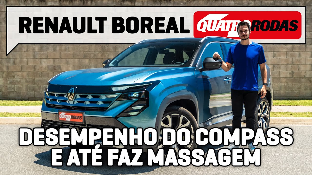 R$ 179.990! Renault Boreal é enorme e SURPREENDE em desempenho, consumo e acabamento