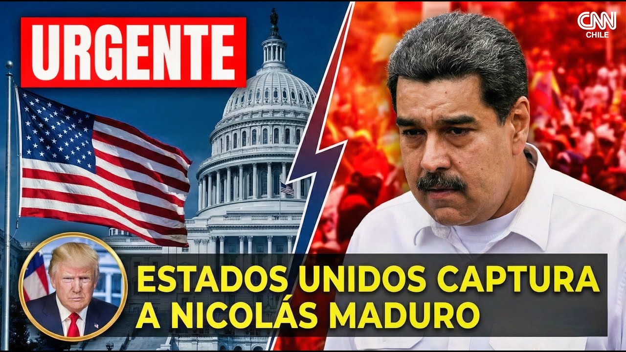 Nicol&aacute;s Maduro es capturado por Estados Unidos y sacado de Venezuela