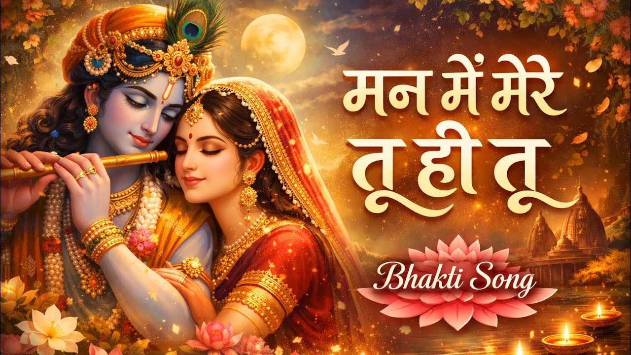 Man Me Mere Tu Hi Tu | Radha krishna Bhajan