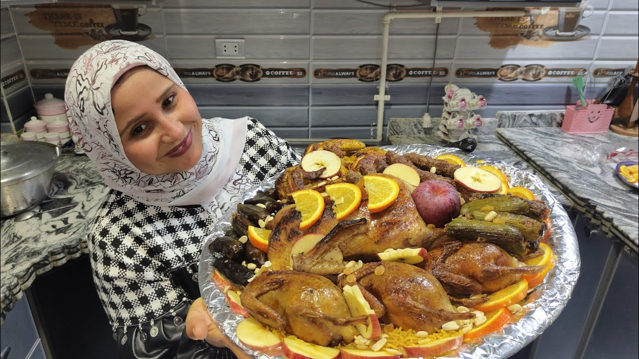 صينية العروسة الفاخرة… شغل بيت بطعم المطاعم الراقية