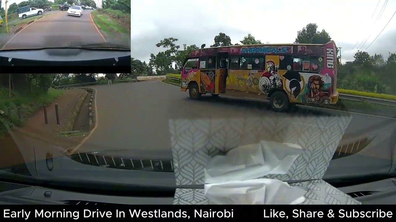 Early Morning Drive In Westlands, Nairobi