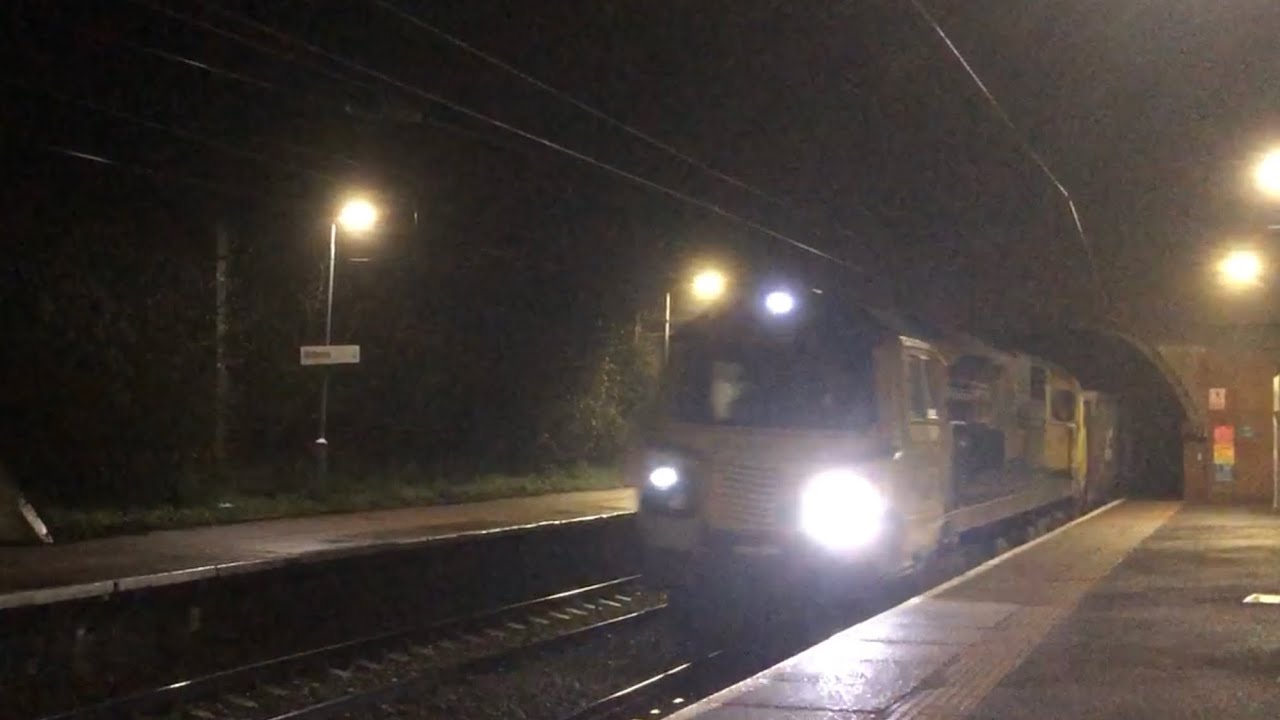 70002 Makes A Rare Appearance On The Mayflower Line Working (6Z68)