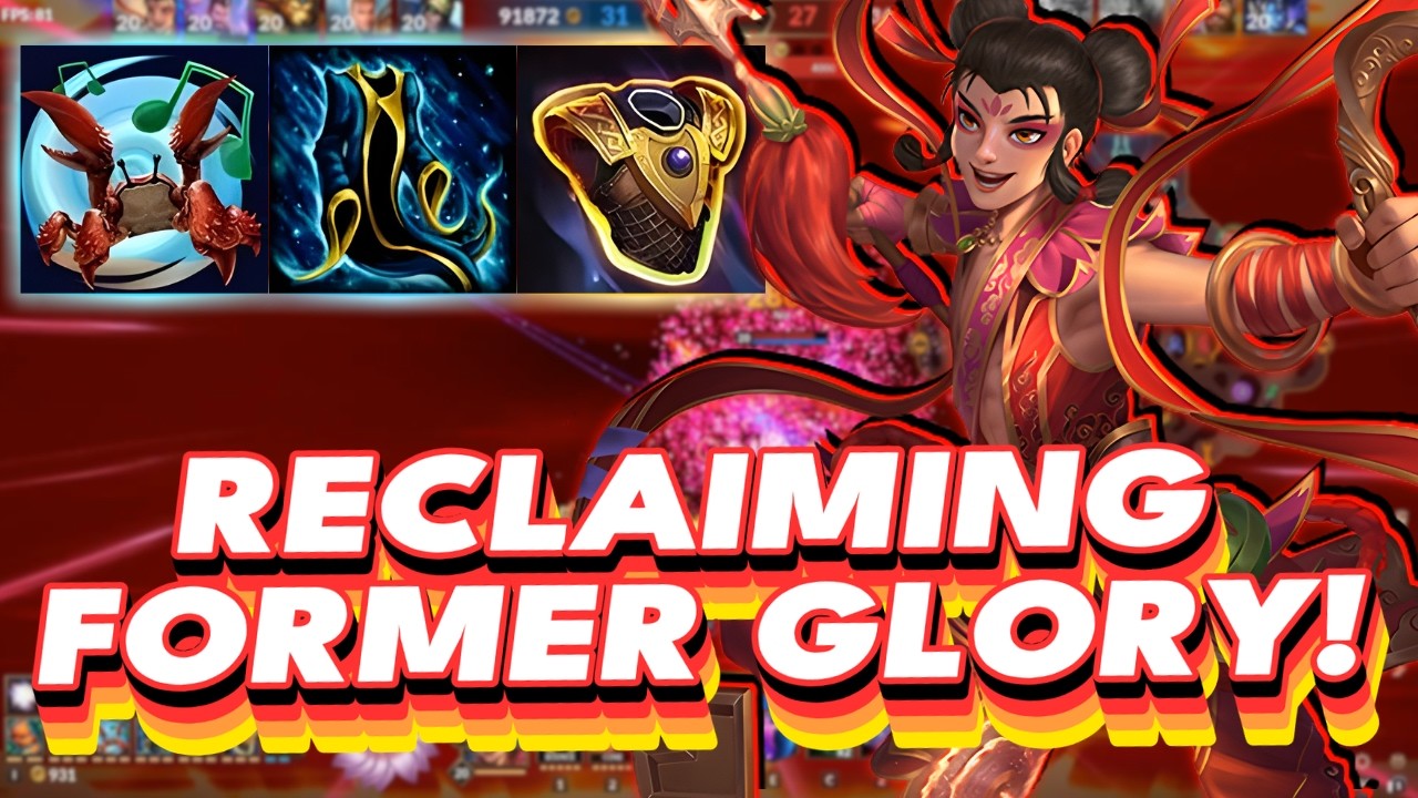 Разминаюсь на своей Не Чжа в роли саппорта! | Рейтинговый геймплей за саппорта в SMITE 2