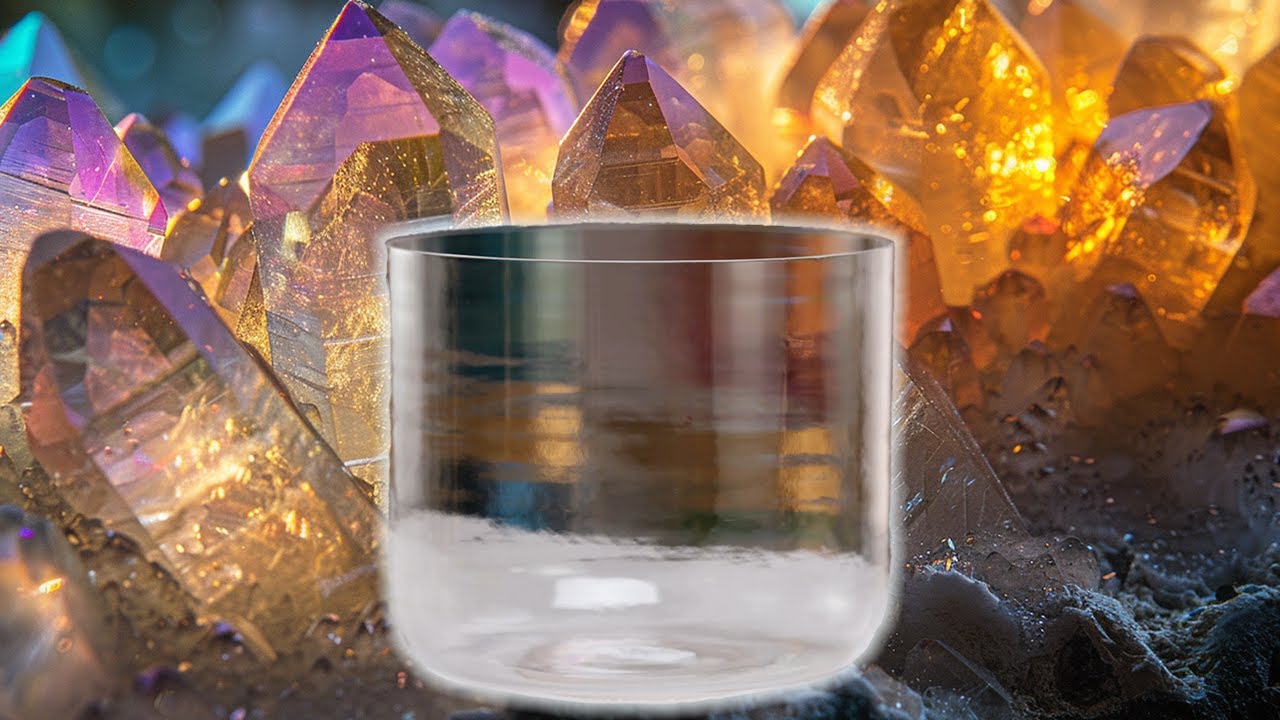 Feel the Vibration: 186Hz Clear Quartz Bowl Healing for Your Heart Chakra