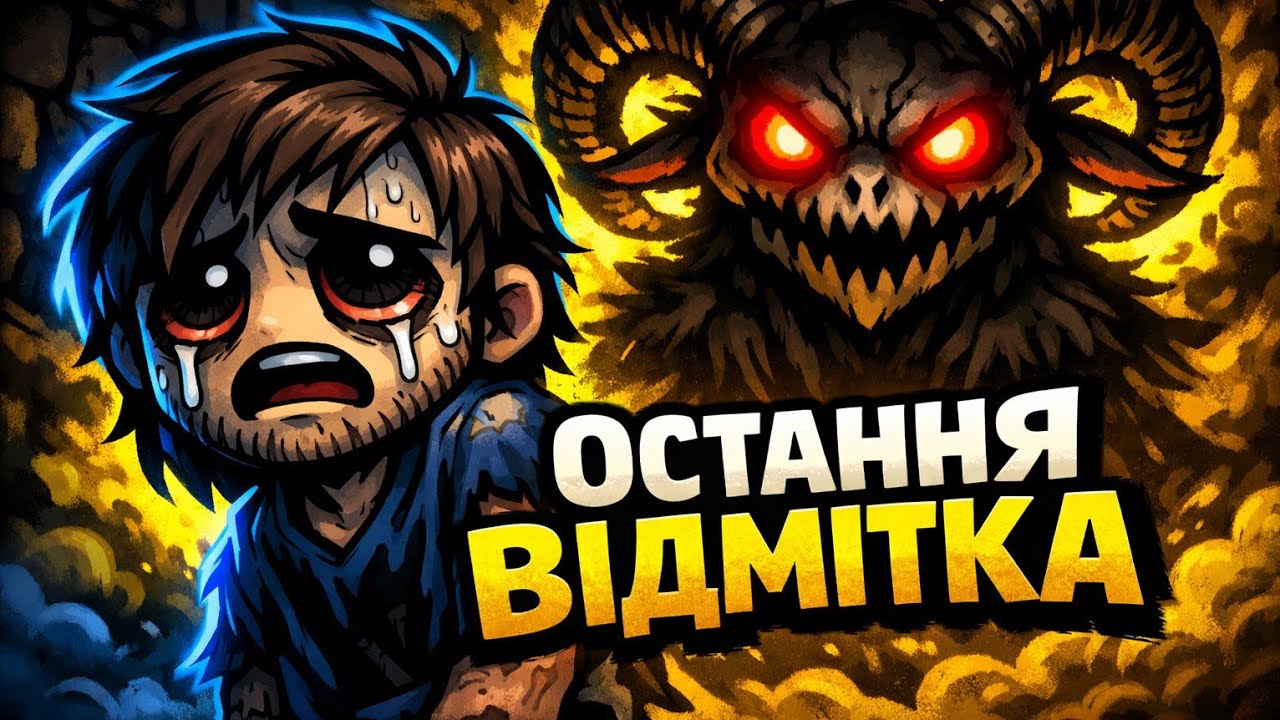 ОСТАННЯ ВІДМІТКА 💀 Alt Jacob vs ЛАМБ | The Binding of Isaac Repentance #banyak #українською