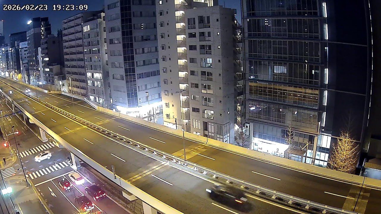 首都高速1号上野線ライブカメラ Route 1 Ueno Line Metropolitan Expressway.world.cam