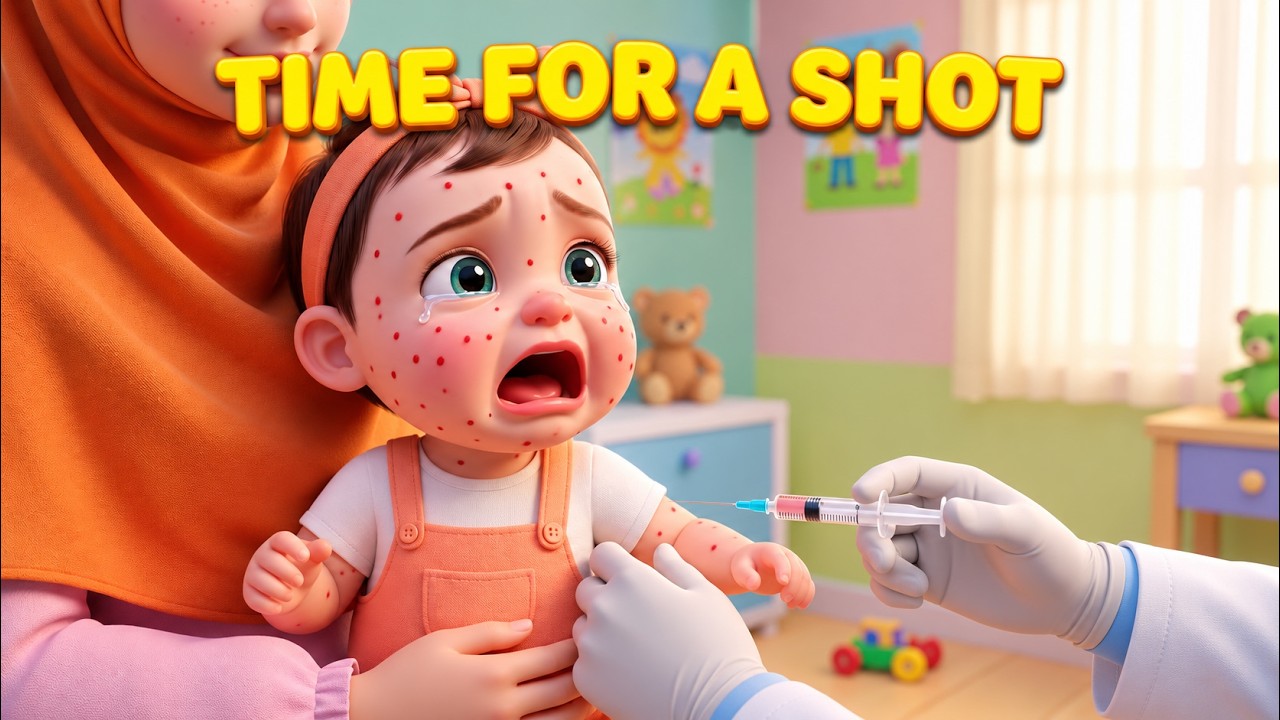 Shot, Shot, Time for a Shot! | Islamic Doctor Rhyme for Kids #kids