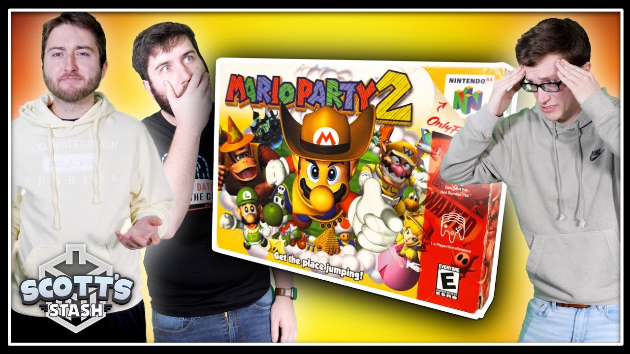 Scott, Sam and Eric Endure Mystery Land from Mario Party 2 for 50 Turns