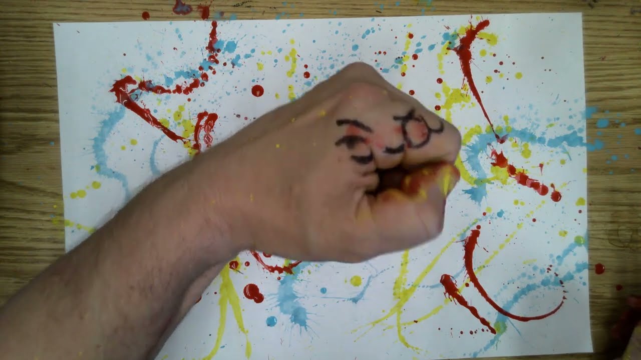 Fling, Flick, Splatter: Jackson Pollock Inspired Paintings