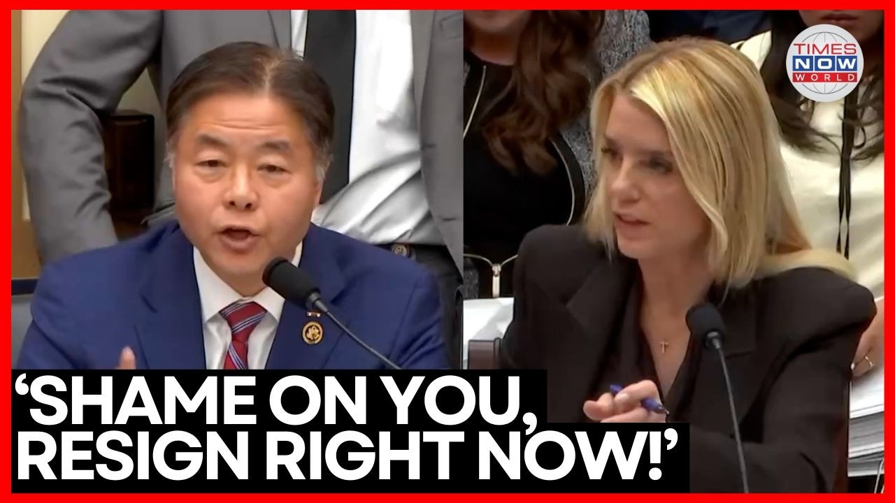 “Shame On You!” Ted Lieu Explodes at Pam Bondi in High-Stakes Hearing